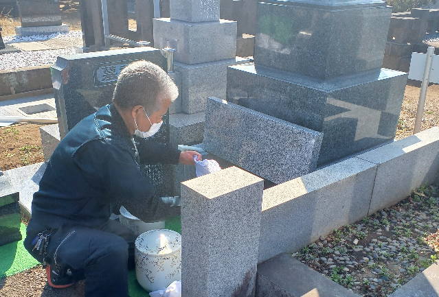 谷中霊園への改葬(納骨)